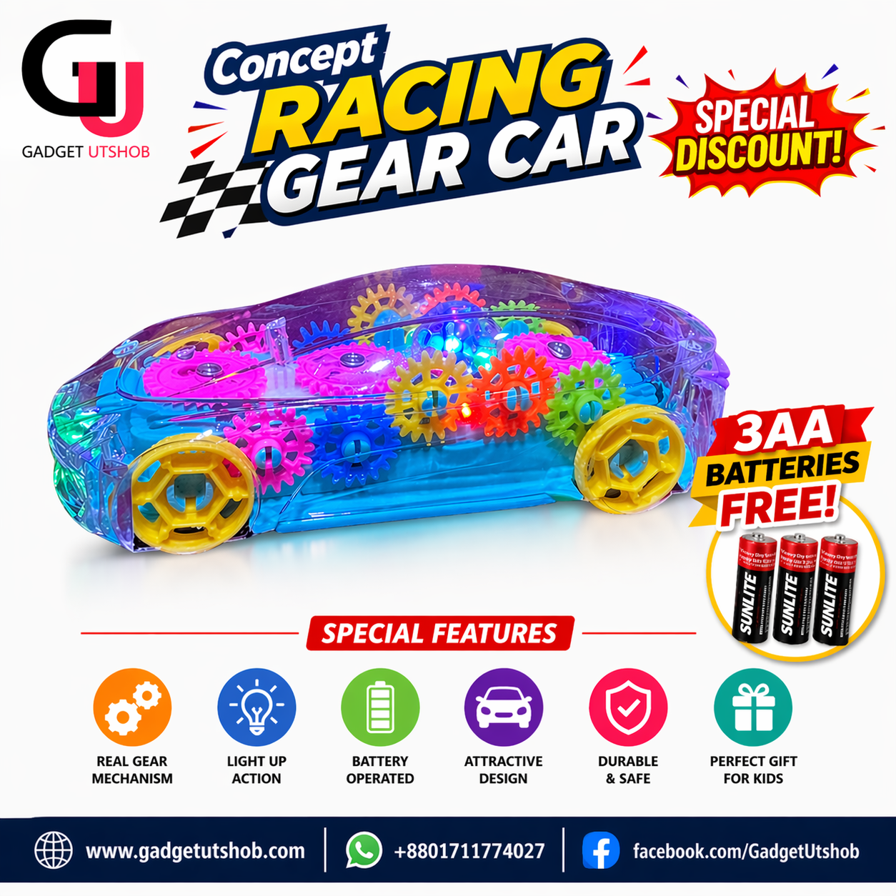 Racing Gear Car Mini