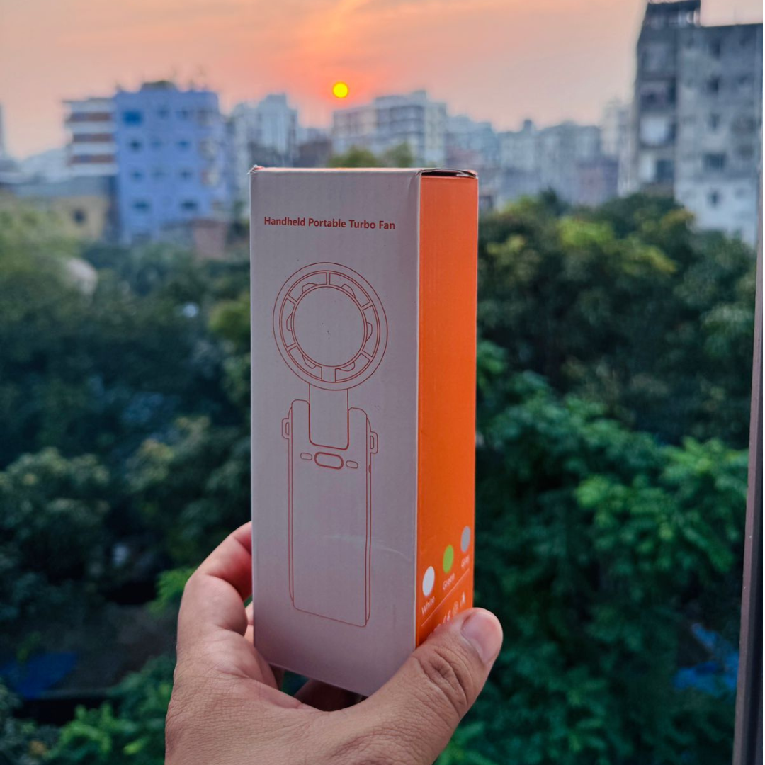 Portable Turbo Fan Pink