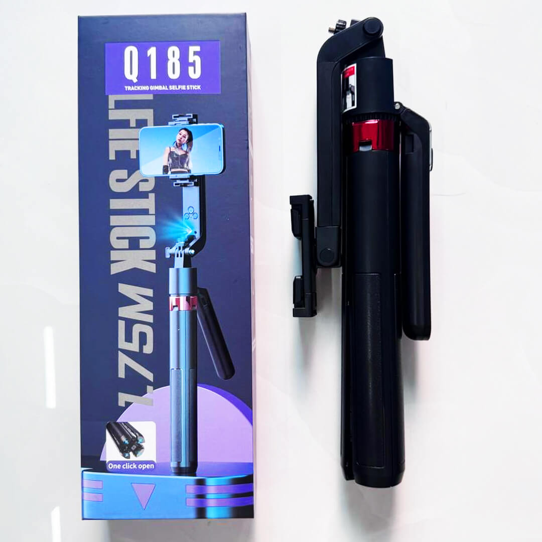 Q185 AI Face Tracking Gimbal Selfie Stick Tripod