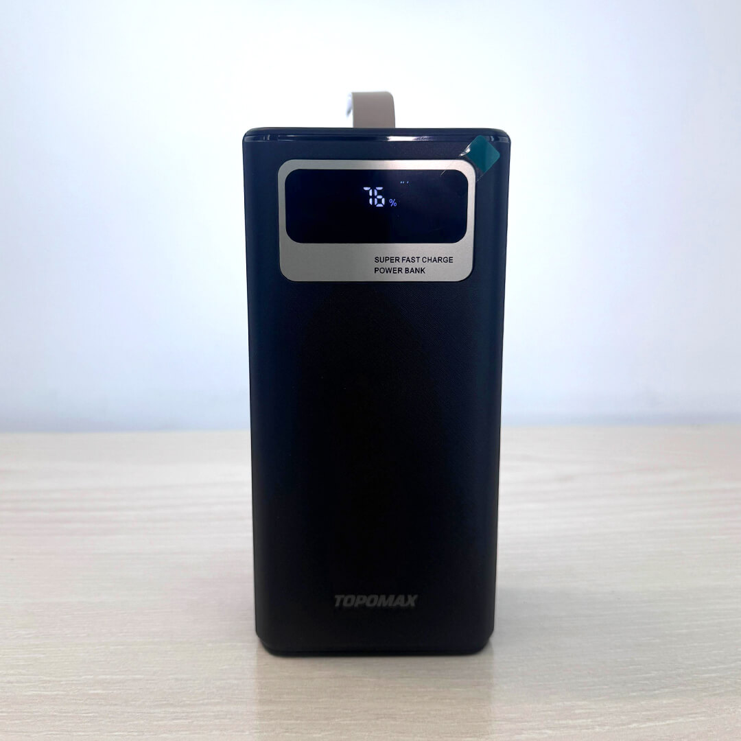 Topomax TPB-F38 30000mAh Power Bank – 22.5W Fast Charging Powerhouse