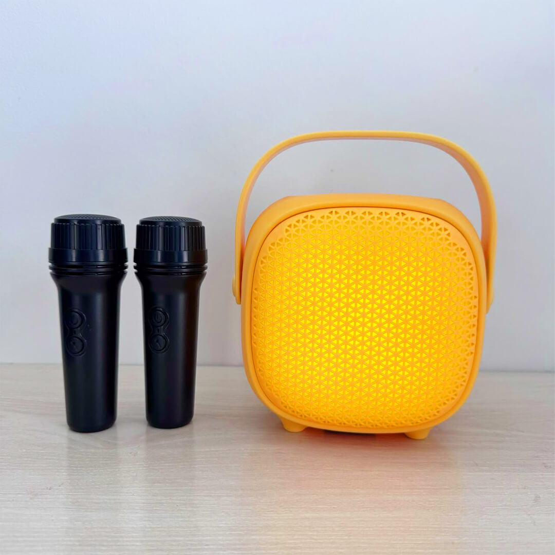 Karaoke-Speaker-Yellow